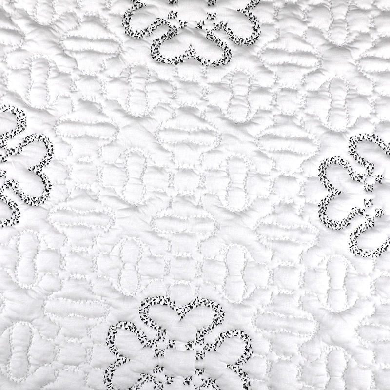 Elastic Anti-wrinkle Spandex Knitted Mattress Fabric