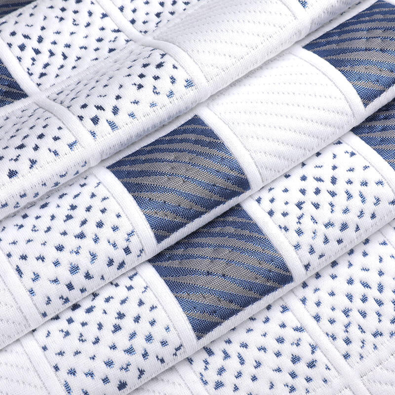 Checked Fashion Simple Knitted Mattress Fabric